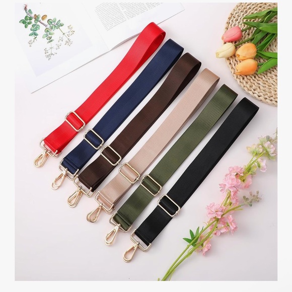 🆕 6 Pcs Purse Straps Replacement, Adjustable Wide Crossbody Shoulder Strap, - Picture 6 of 9